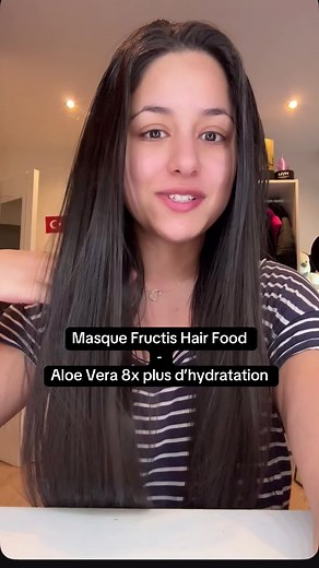 Masque Fructis Hair Food : Cheveux Soyeux avec Garnier