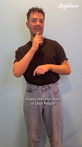 7.7K views · 249 reactions | Did you know that it's National Week of Deaf People? And today is International Sign Language day! So here's our very own Nathan Borg who plays Curtis with a very special message...蘭 | Neighbours | Facebook