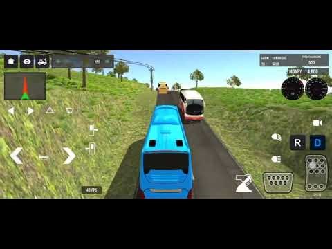 New Bus Simulator Indonesia 2024 | City Bus 😱Driving Adventure 🚌 #car