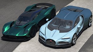 444K views · 2.1K reactions | Which car is faster? Aston Martin Valkyrie vs Bugatti Tourbillon at Nurburgring Nordschleife Supercar Track Day #astonmartin #bugatti #supercar | Carluxius | Facebook