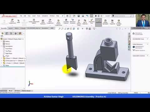 SOLIDWORKS Assembly Practice 02