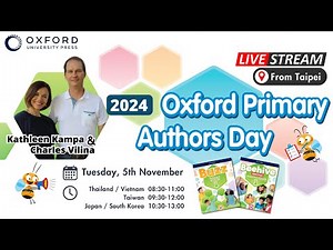 2024 Asia Oxford Primary Authors Day