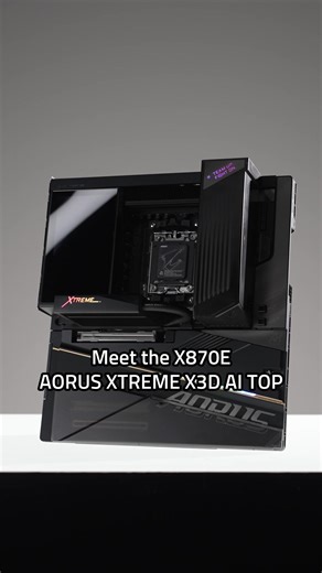 Next-gen X3D power is coming 🚀 Extreme performance ✅ Clean aesthetics ✅ Built to match every build ✅ The 2026 line-up Includes: X870E AORUS XTREME X3D AI TOP X870E AERO X3D WOOD X870 AORUS STEALTH B850 AORUS STEALTH AI-powered tuning, advanced cooling, and designs that finally look as good as they perform⚡ Learn more 🔎 https://www.gigabyte.com/Consumer/gigabyte-event | AORUS