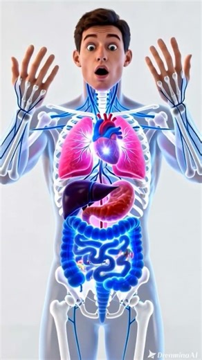 Digestive Systems Human Anotomy | Ai shorts videos|medical animation #shorts #animation