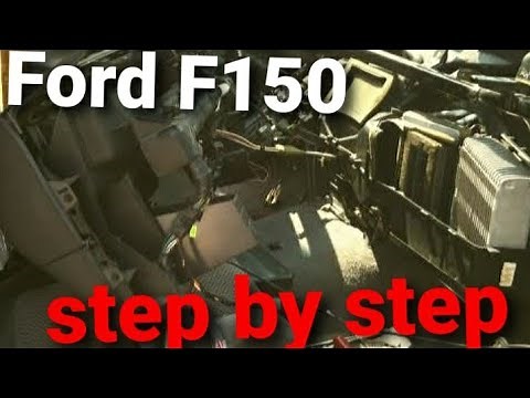 Ford f150 heater core replacement 97-03 out in 10 minutes