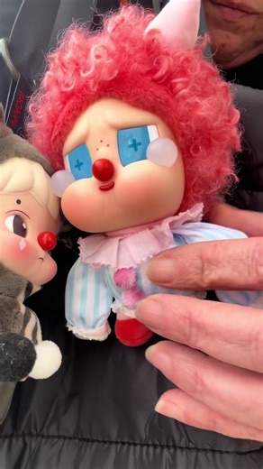 Replying to @Quantum.Alchemy #livecheckin #whysoserious #clowns #designertoys #pendant