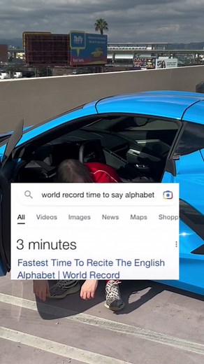 World Record Alphabet Challenge in Adidas Tracksuit