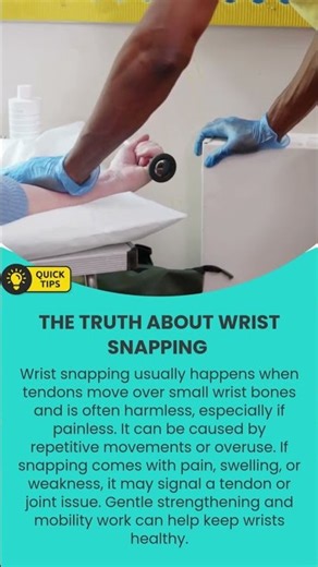 The Truth About Wrist Snapping.