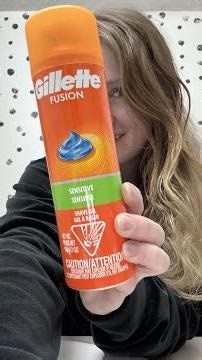 Best Mens Shave Gel! Gillette Fusion Sensitive Shave Gel Review