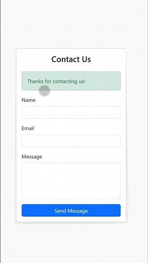 Create a Contact Us Form in Laravel