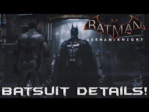 Batman Arkham Knight: Batsuit Details!