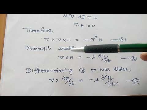 Electromagnetic Wave Equation