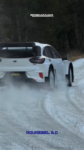 M-Sport Ford Puma Rally1 Rallye Monte Carlo 2026 Test | 🎥rourebel2.0 #rallymontecarlo #rallye #test #WRC #rally #ford #puma | Rosmanao Videos
