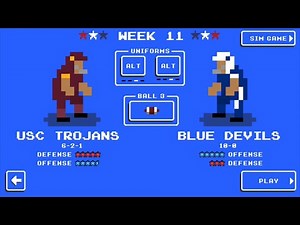 How to get college teams in Retro Bowl