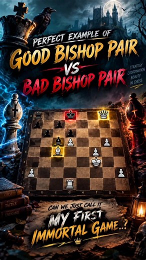 Can We Call This My First Immortal Game? l Bishop Pair from Hell
