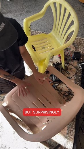 ARTISTS PAGES on Instagram: "Meet artist Dan Ortiz Leizman, who creates musical monobloc instruments with polypropylene chairs. Each piece is both a sculpture and instrument, catching the sound. I shared this yesterday and received feedback to allow more space for the music to be heard. I have included a few moments of pause now to help you sit with the sounds. @apocalypsephenomenology #artist #sculpture #acoustic #instrumental #contemporaryart"