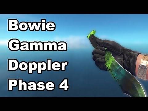 Bowie Gamma Doppler (Phase 4) | CSGO Skin Showcase