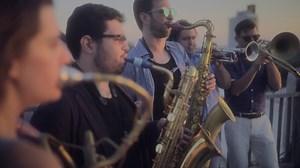 16K views · 456 reactions |  NEW VIDEO  In the middle of an NYC heatwave this past summer we cooled down one evening on our sousaphonist Nora's Brooklyn rooftop and filmed this video to our song Home in The Sky. We think the sunset matches the vibe of the song perfectly, let us know what you think! | Lucky Chops | Facebook