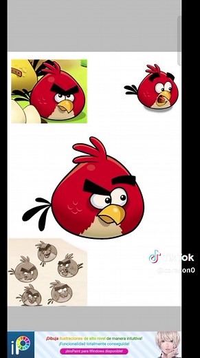 Replicating the Artistic Style of Angry Birds Fanart