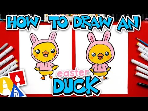 How To Draw An Easter Duck
