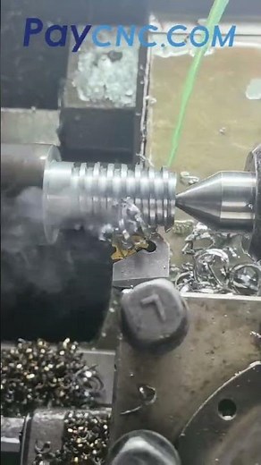 How to process trapezoidal threads on cnc lathe machine?