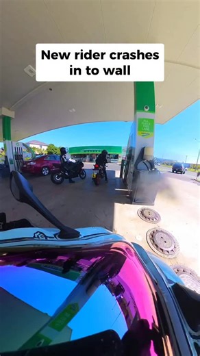 100K views · 4.3K reactions | New rider crashes in to wall  | Street Tripy | Facebook