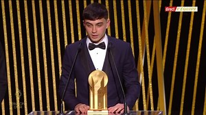 Pedri (Barça) vainqueur du trophée Kopa 2021