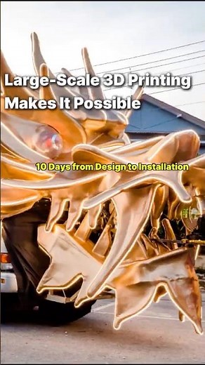 How Large-Scale 3D Printing Completes Installation in Just 10 Days