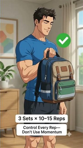 How to Build Bigger Biceps at Home 💪 (No Gym, No Dumbbells!)