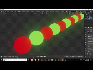 How to make blinking light animation in blender 2.80