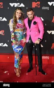 Brooklyn, NY, USA. 12th Sep, 2021.  Dee Devlin, Conor McGregor at arrivals for MTV Video Music Awards (VMAs) 2021, Barclays Center, Brooklyn, NY September 12, 2021. Credit: Kristin Callahan/Everett Collection/Alamy Live News Credit: Everett Collection Inc/Alamy Live News Stock Photo - Alamy