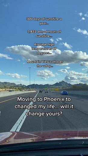 When i first saw these stats, I was shocked a place like this existed in the US. I truly believe Phoenix has some of the best weather in all of America. No humidity, no bugs, low wind, plenty of sunshine, and consistent sun were the driving factors in my decision. We looked at texas and Florida when we were deciding to move, but Phoenix just felt right You may be experiencing the same thoughts right now. What questions do you have about living/moving to Phoenix? #phoenix #arizona #mesa #chandler