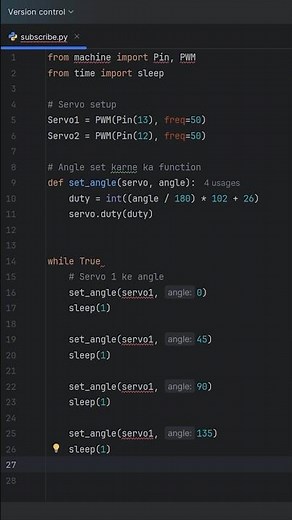 Arduino Servo Motor Programming in Python | Step-by-Step