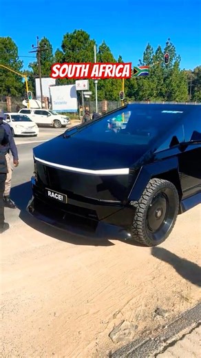 Cyber truck spotted in South Africa | First one ever? 🔥