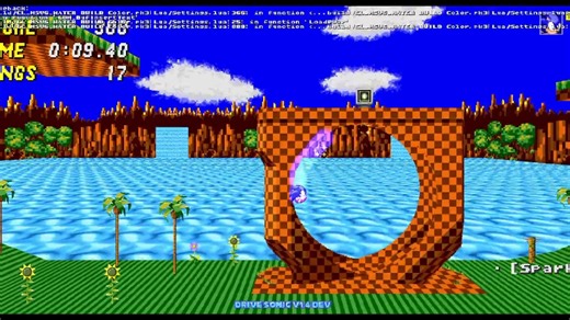 [srb2]绿色山丘2D速通