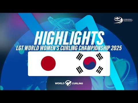 Japan v Korea - LGT World Women's Curling Championship 2025 - Highlights