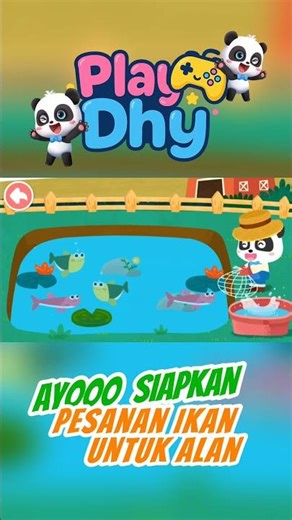 🎣 Kiki Siapkan Ikan Segar untuk Alan! Yuk Bantu Pancing Bareng! 🐟✨ #BabyBus