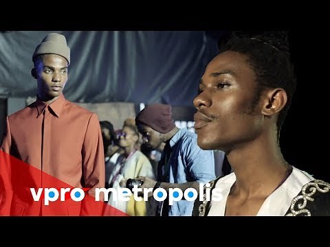 A Nigerian fashionista at Lagos Fashion Week