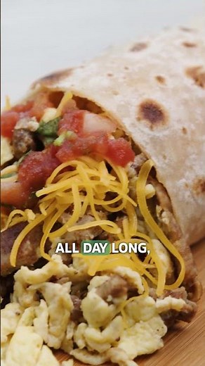 Breakfast Burritos All Day 🌯 Made-to-Order Mexican Food | Sombrero