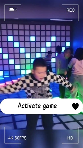 Activate LED Floor Grid Game: Super Grid Interactive Entertainment System#entertainment game