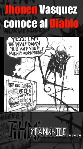 Jhonen Vásquez meets the Devil #shorts
