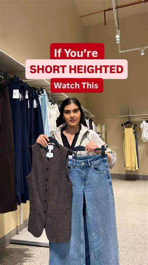 KENA SHAH | Petite girls, this is your styling wake-up call. Loose on loose is stealing your inches. Balance your volume and watch your height... | Instagram