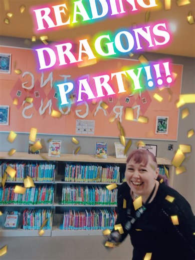 Reading Dragons Party at Mason County Library