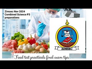 Zimsec Nov 2024, Combined Science Paper 3, preparations