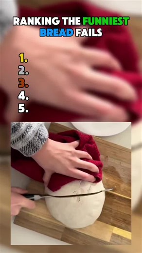 Ranking The Funniest Bread Fails #ranking #funny #bread #top5 | bread