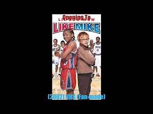 Opening To Like Mike (2002) VHS (Fan-made)