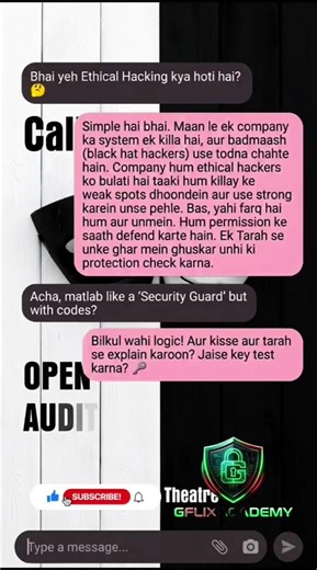 "Hacking Kya Hoti Hai? 🤯 Cyber Security Explained in 5 Sec #shorts #trend #ytshorts