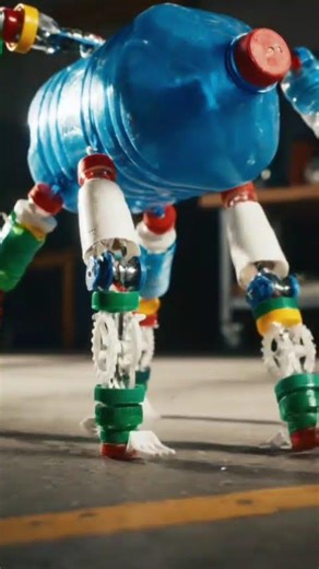 This Walking Robot Was Made From Plastic Trash 🤯