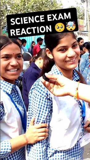 Class 10 Science Paper Reaction 😭🤯|Today Exam Students Reaction|CBSE 2025 #exam #10thclass #cbse