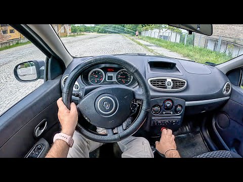 2010 Renault Clio III Grandtour [1.5 dCi 105HP] |0-100| POV Test Drive #1739 Joe Black
